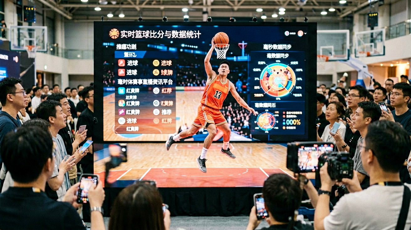 实时篮球比分与数据统计